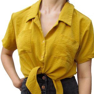 Mustard/ Yellow color t-shirt
